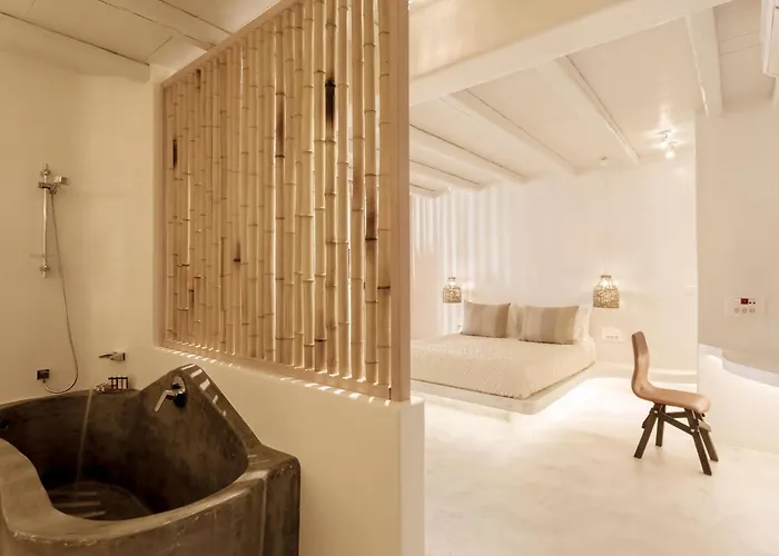 Luxury Naxos Elegant Air Conditioning Private Pool Villa Stelida (Naxos)